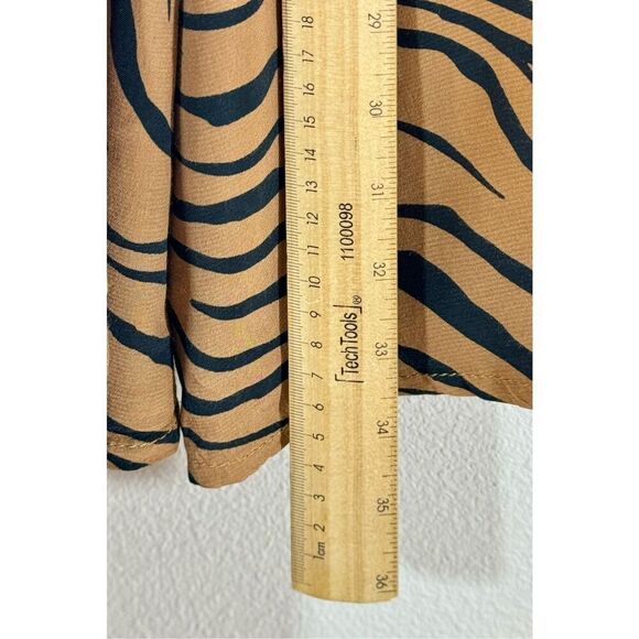 NWOT The Faithfull The Brand Marissa Leopard Wrap Dress Size 4 - Picture 9 of 11